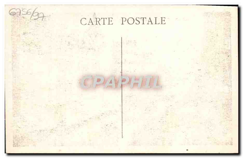 CPA Marseille La Canebiere  — Rückseite