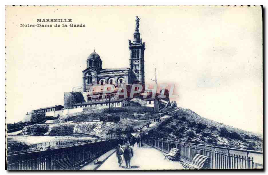 CPA Marseille Notre Dame de la Garde 