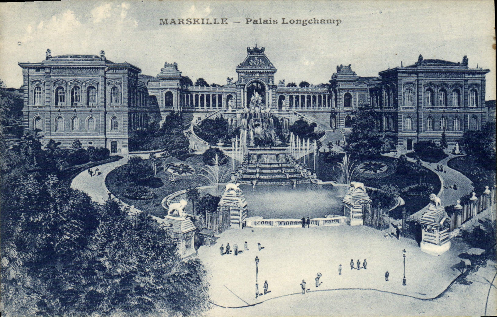 CPA Marseille Palais Longchamp