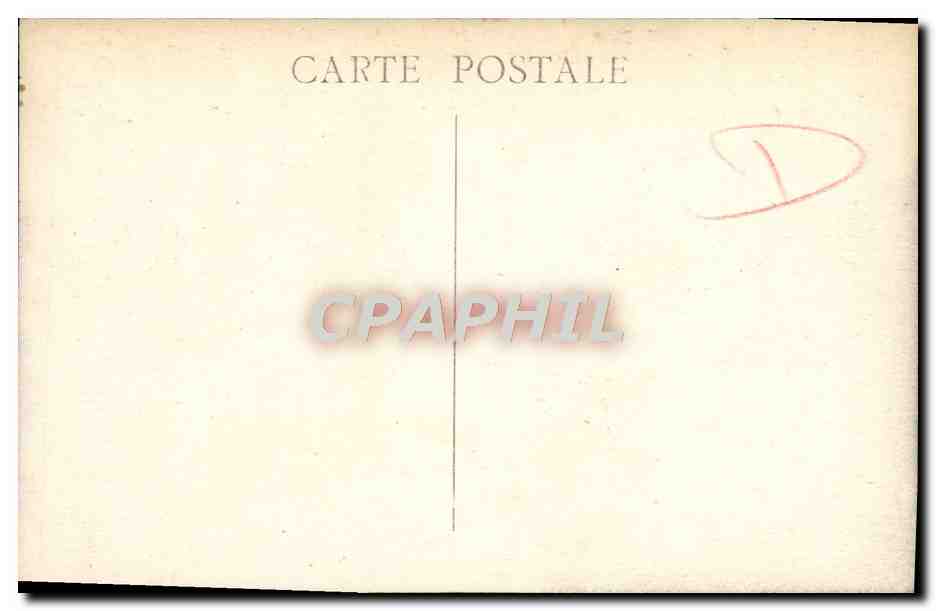 CPA Marseille Palais Longchamp — Rückseite