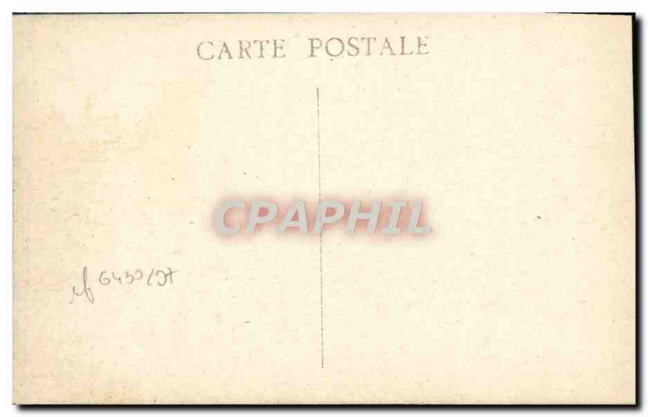 CPA Marseille La Mairie et le Quai du Port  — Verso