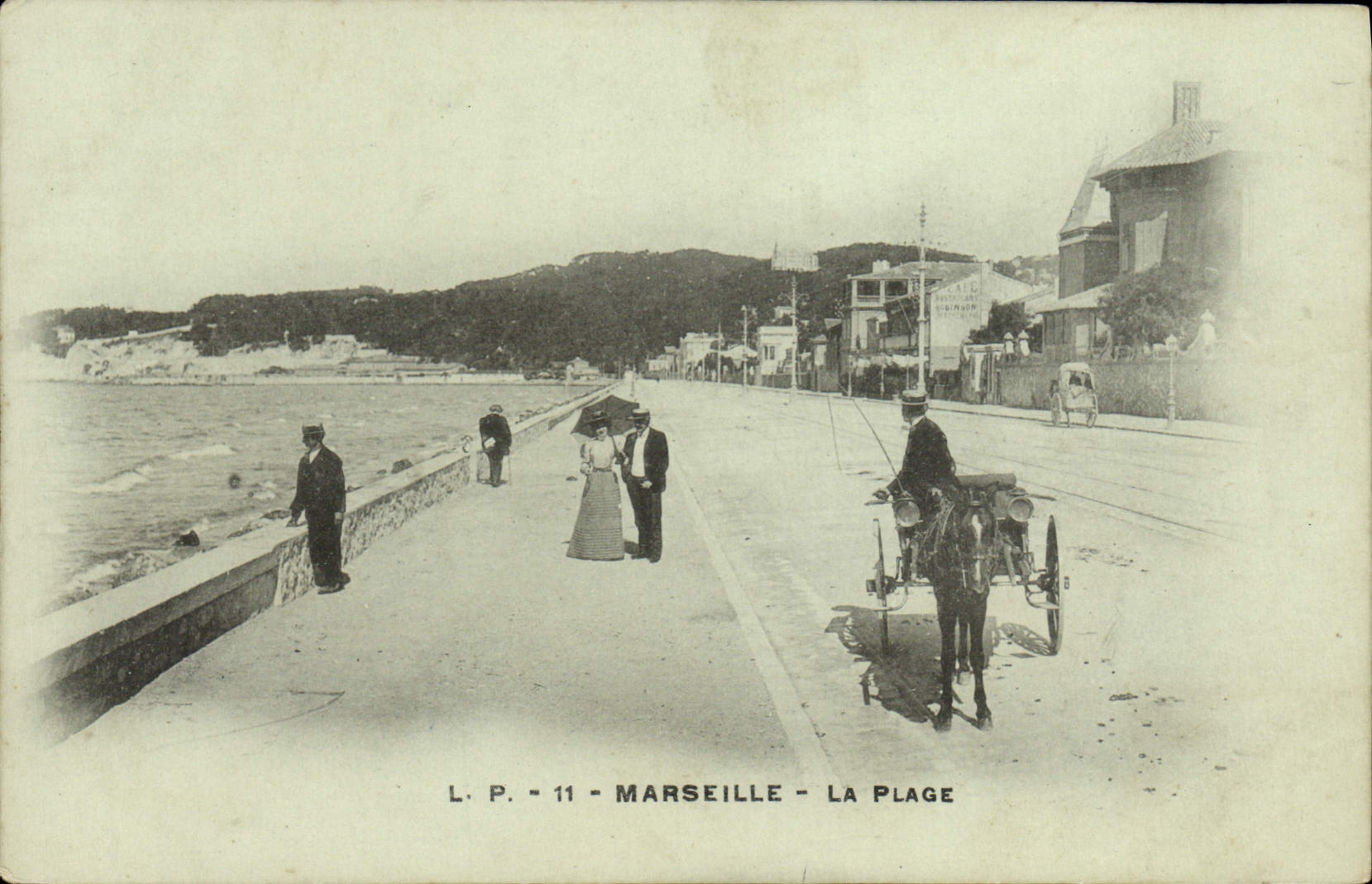 CPA Marseille La Plage 