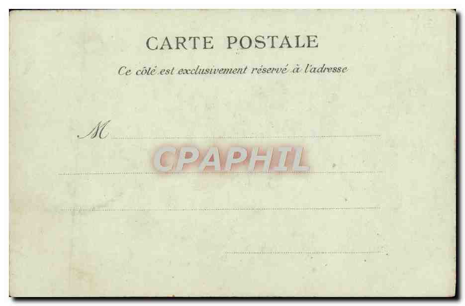 CPA Marseille La Plage  — Rückseite