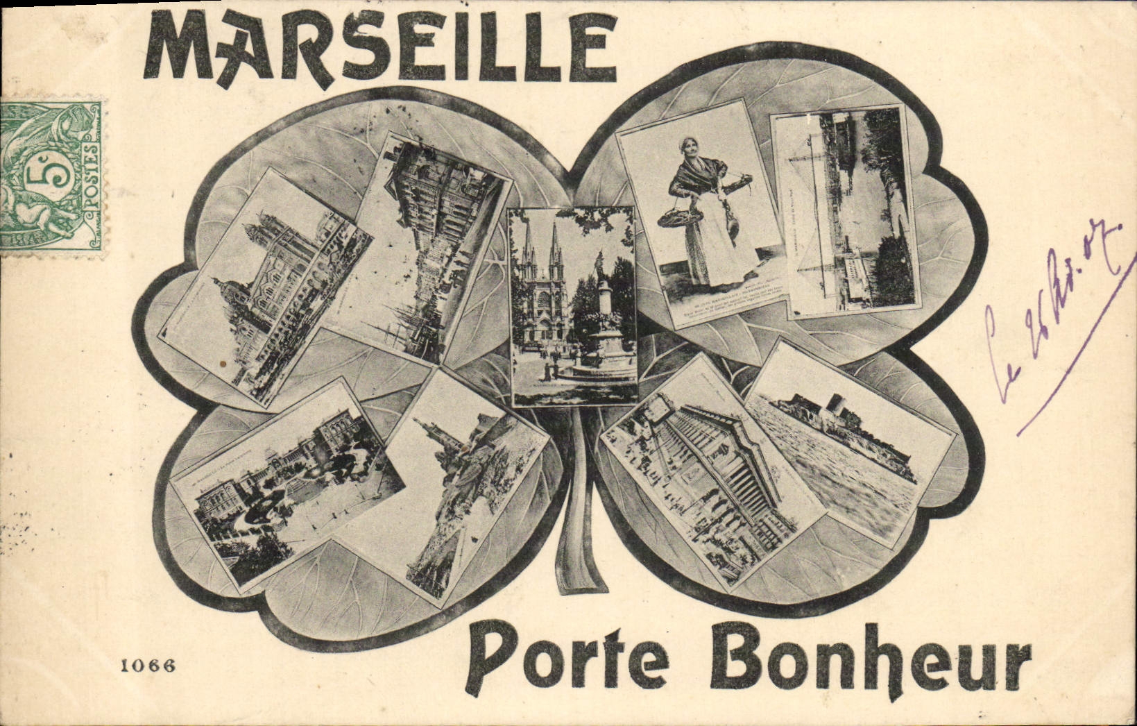 Marseille — Porte Bonheur — Porte Bonheur, n° 1066