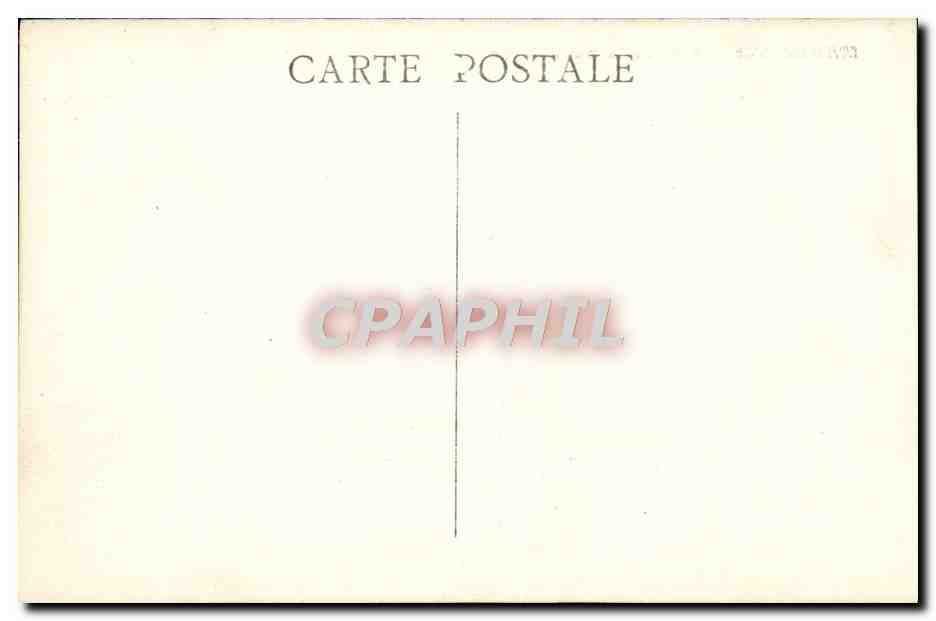 CPA Marseille Rue de la Rebublique  — Verso