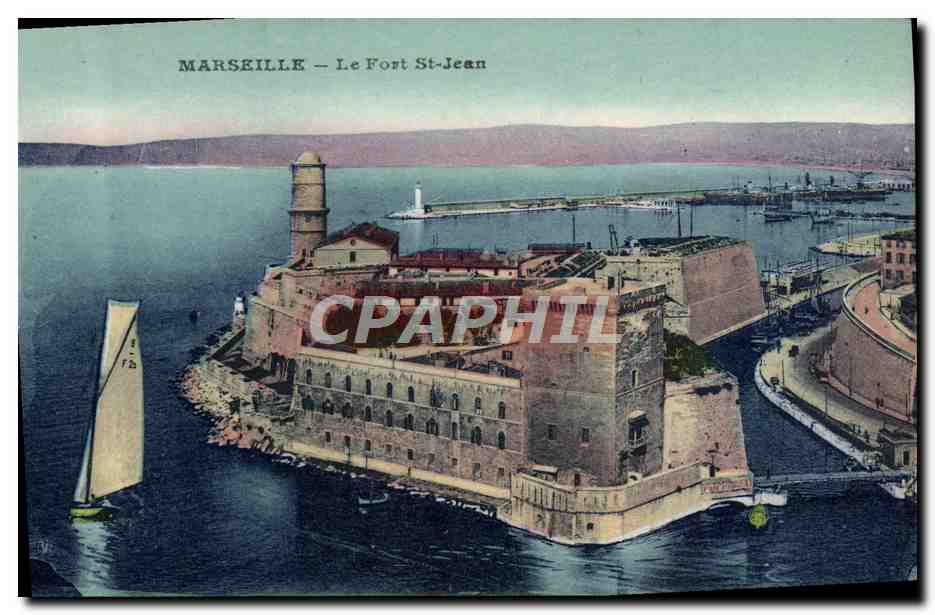 CPA Marseille Le Fort St Jean 