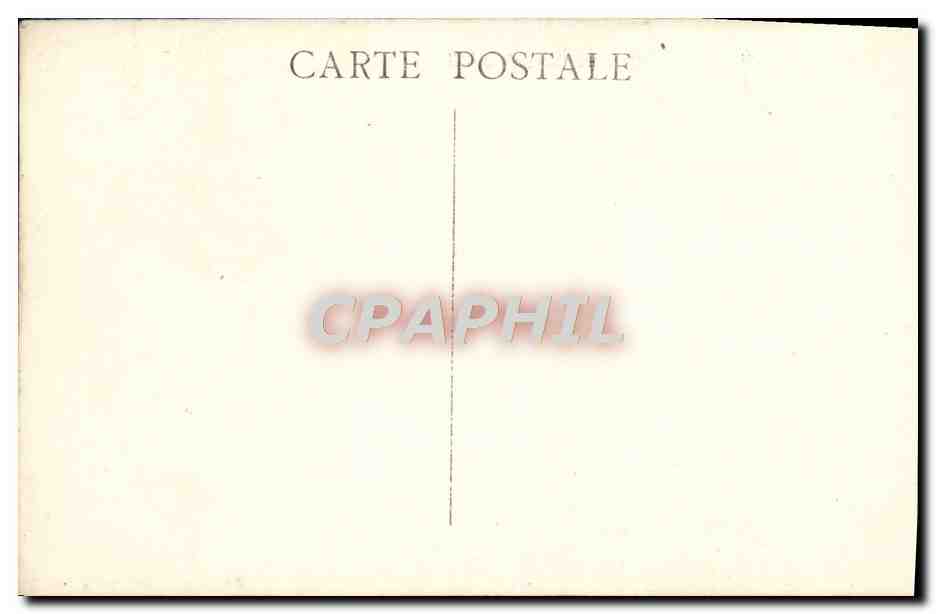 CPA Marseille Le Fort St Jean  — Verso