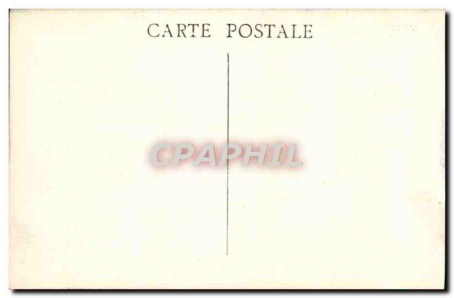 CPA Marseille La Corniche Place Hotel — Rückseite