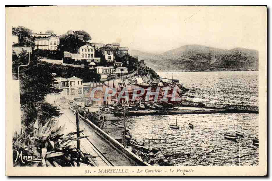 CPA Marseille La Corniche Le Prophete