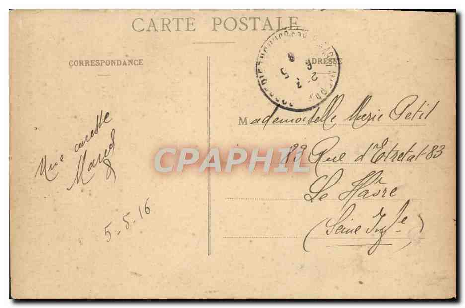 Marseille - Place Castellane - Fontaine Jules Cantini, La Mer, Amphitrite - E. L. — Reverso
