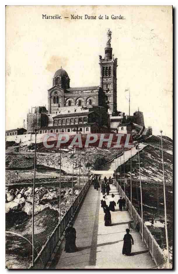 CPA Marseille Notre Dame de la Garde 