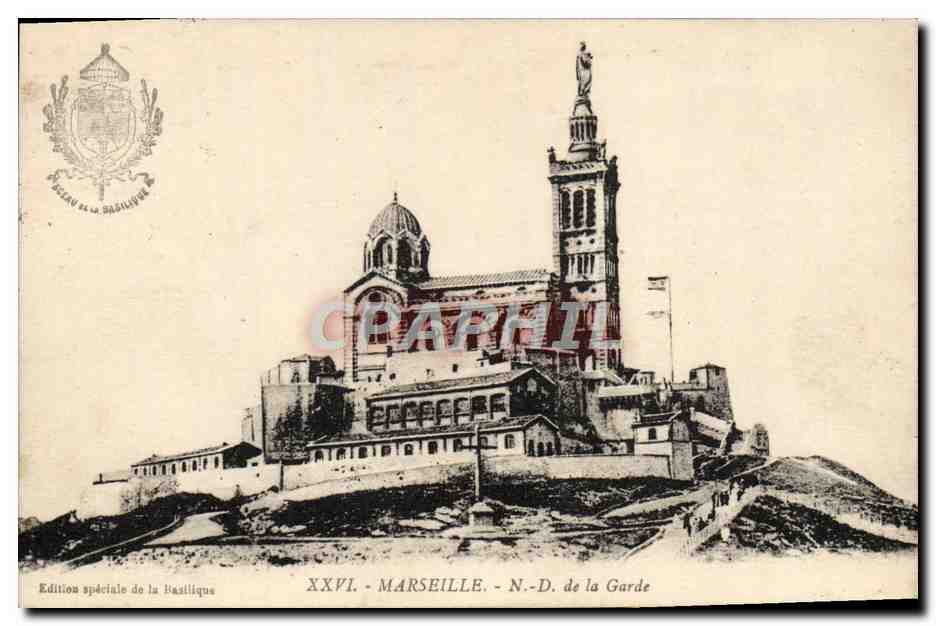 CPA Marseille N D de la Garde