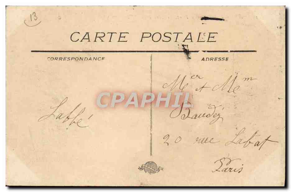 Marseille - Vieux Port. Traversée du Bâteau-Mouche — éditeur non identifié, n° 36 — Reverso