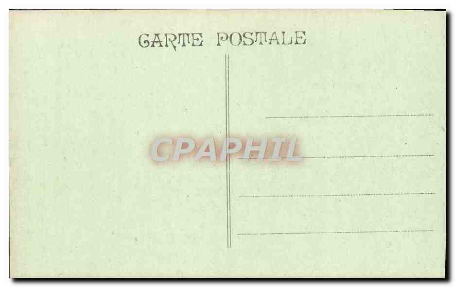 CPA Marseille Le Fort Saint Jean — Verso