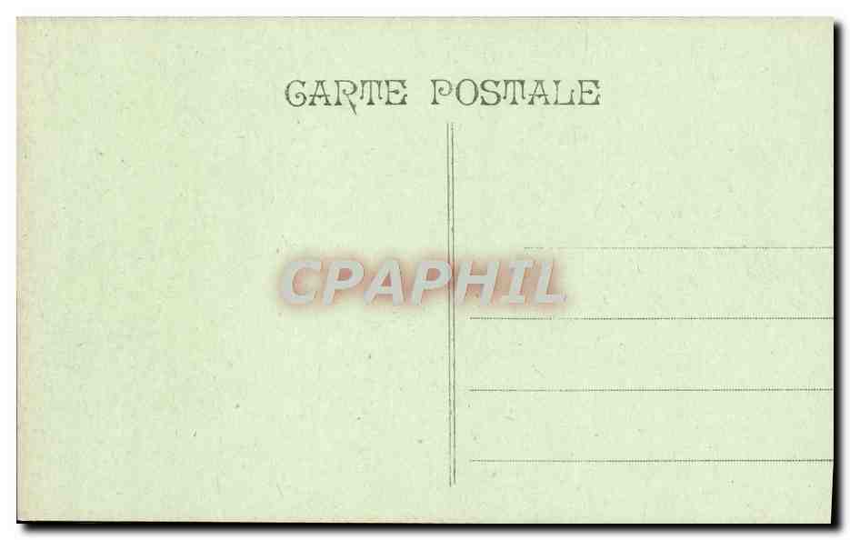 CPA Marseille La Corniche Le Prophete Tramway — Verso