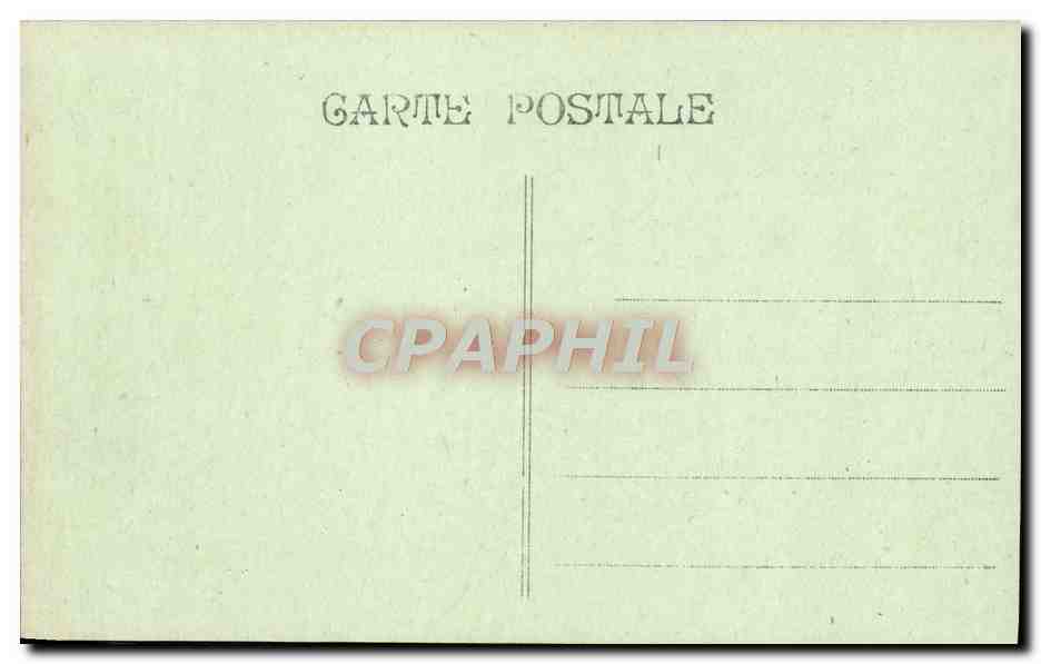 CPA Marseille La Corniche Pont de la Fausse Monnaie  — Rückseite