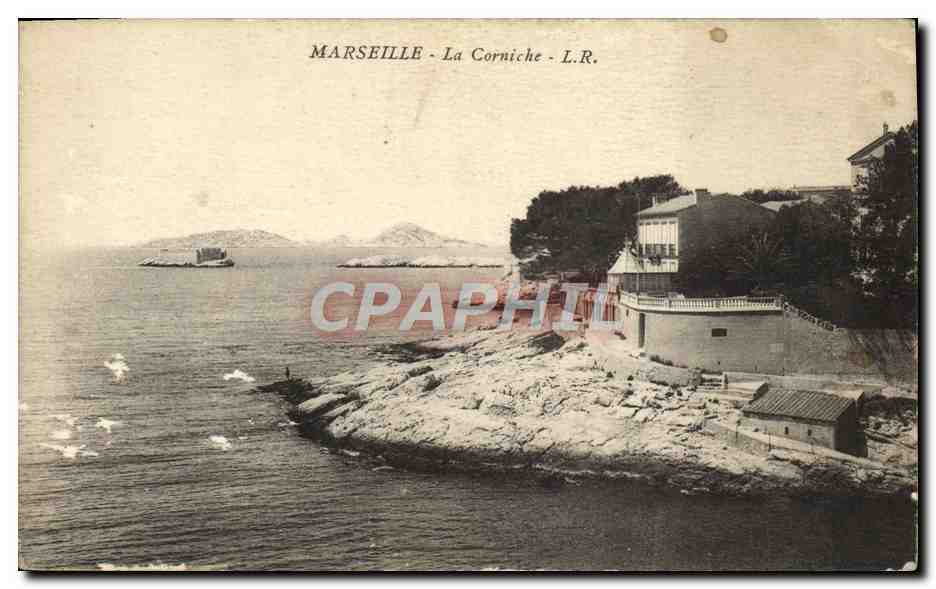 CPA Marseille La Corniche 