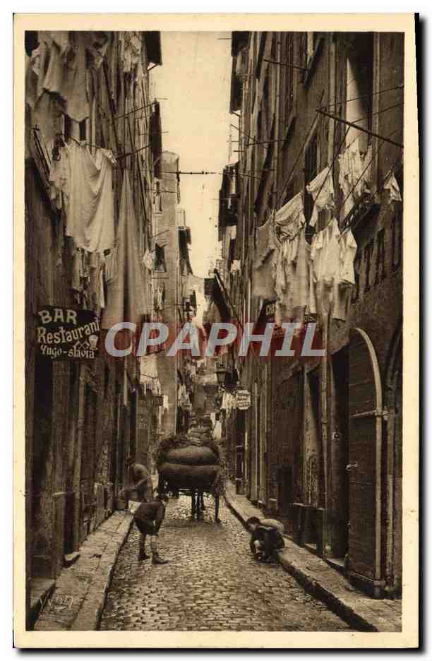 Rue du Vieux Port — Marseille — Les Éditions d'Art Yvonne, Paris