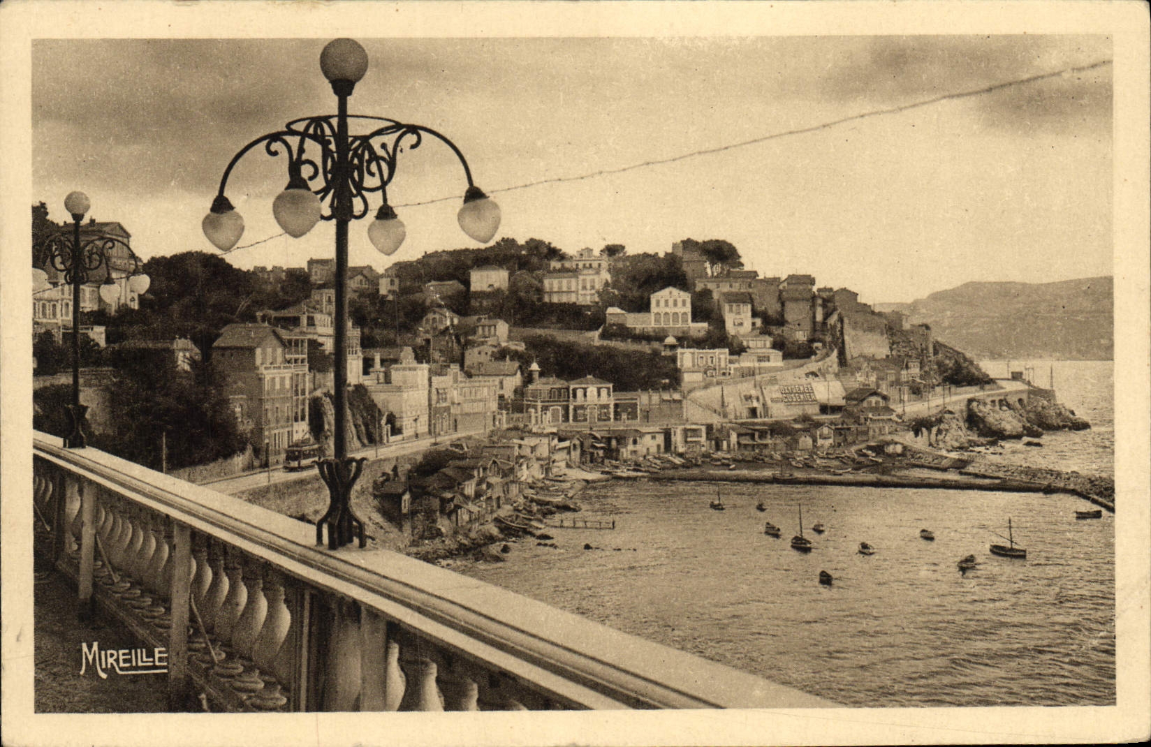 CPA Marseille L'Anse du Prophete vue de la Reserve