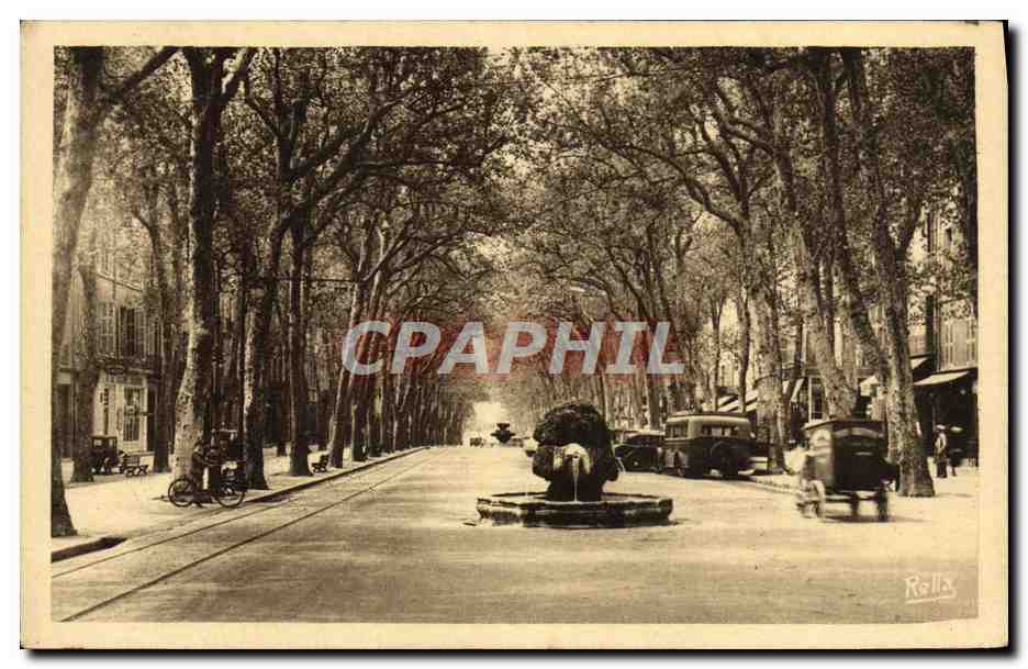 CPA Aix en Province Le Cours Mirabeau