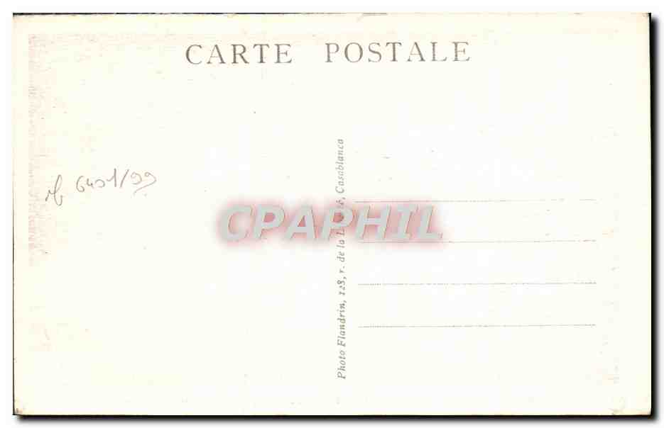 CPA Marseille Les Bassins de la Joliette  — Rückseite