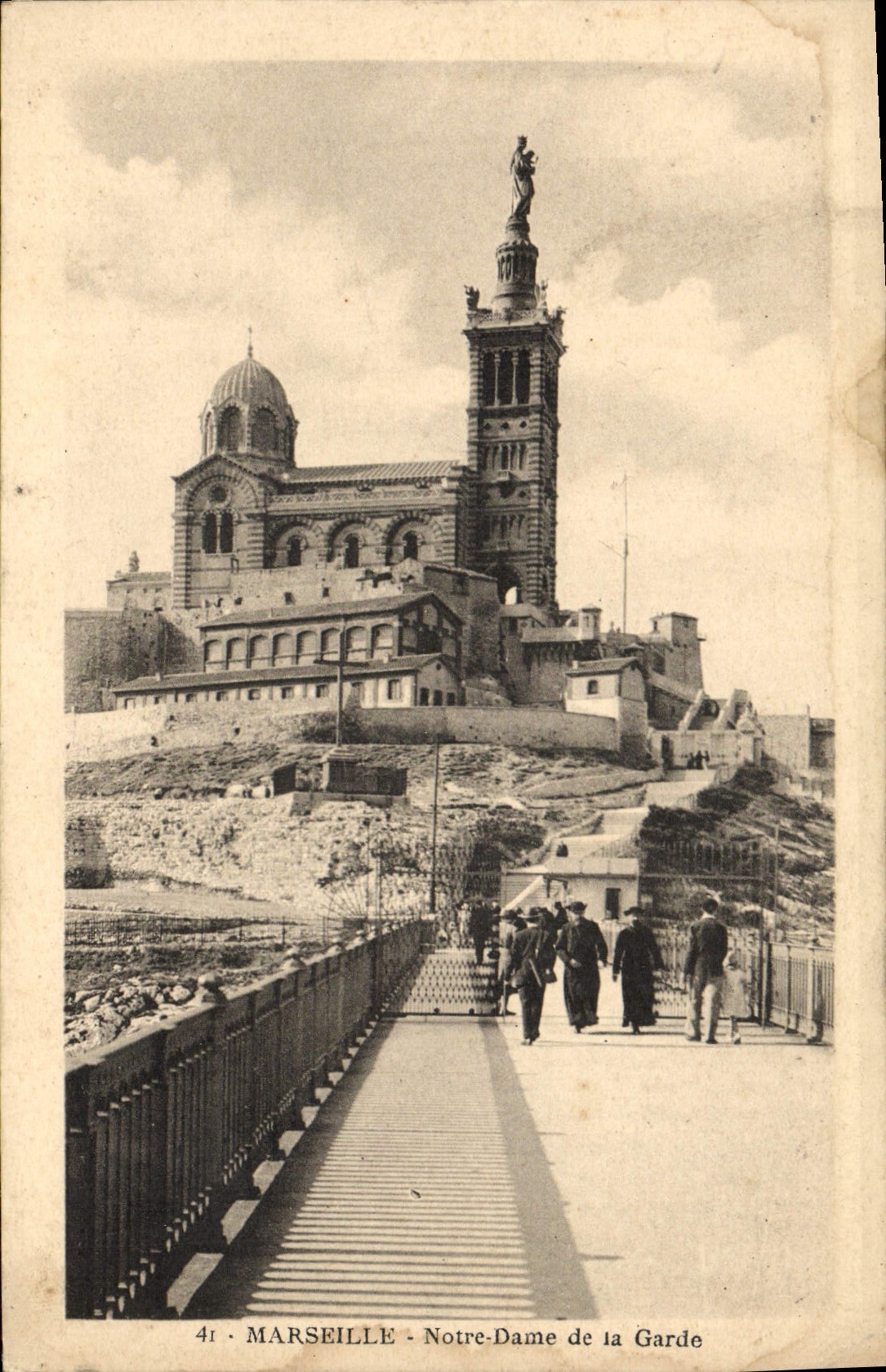 CPA Marseille Notre Dame de la Garde 