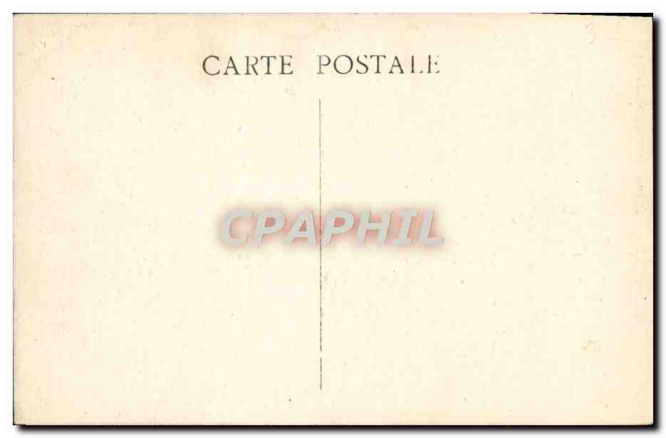 CPA Marseille L'Eglise St Vincent de Paul — Rückseite