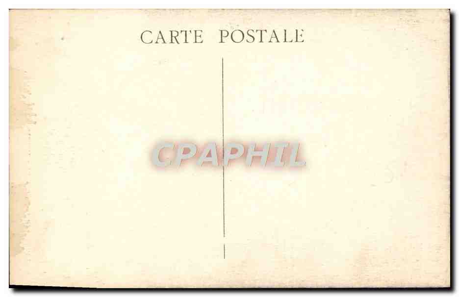CPA Marseille Monument des Mobiles  — Rückseite