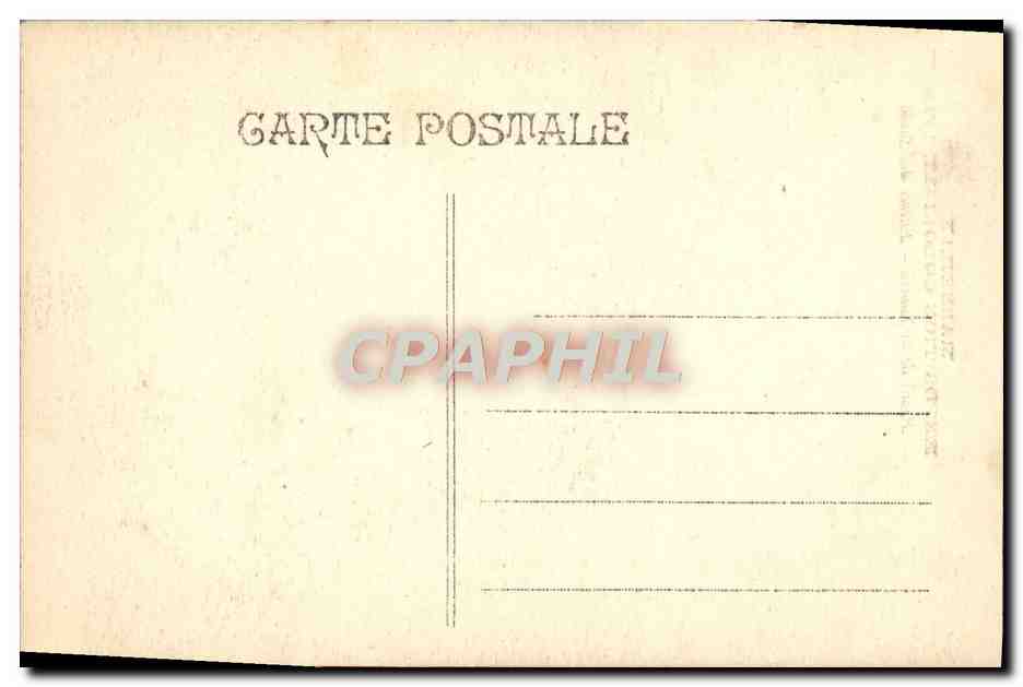 CPA Marseille Exposition Coloniale 1922 Palais de la Tunisie Entree des Souks — Rückseite