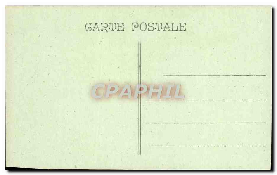 CPA Marseille Ascenseurs de Notre Dame de la Garde  — Verso