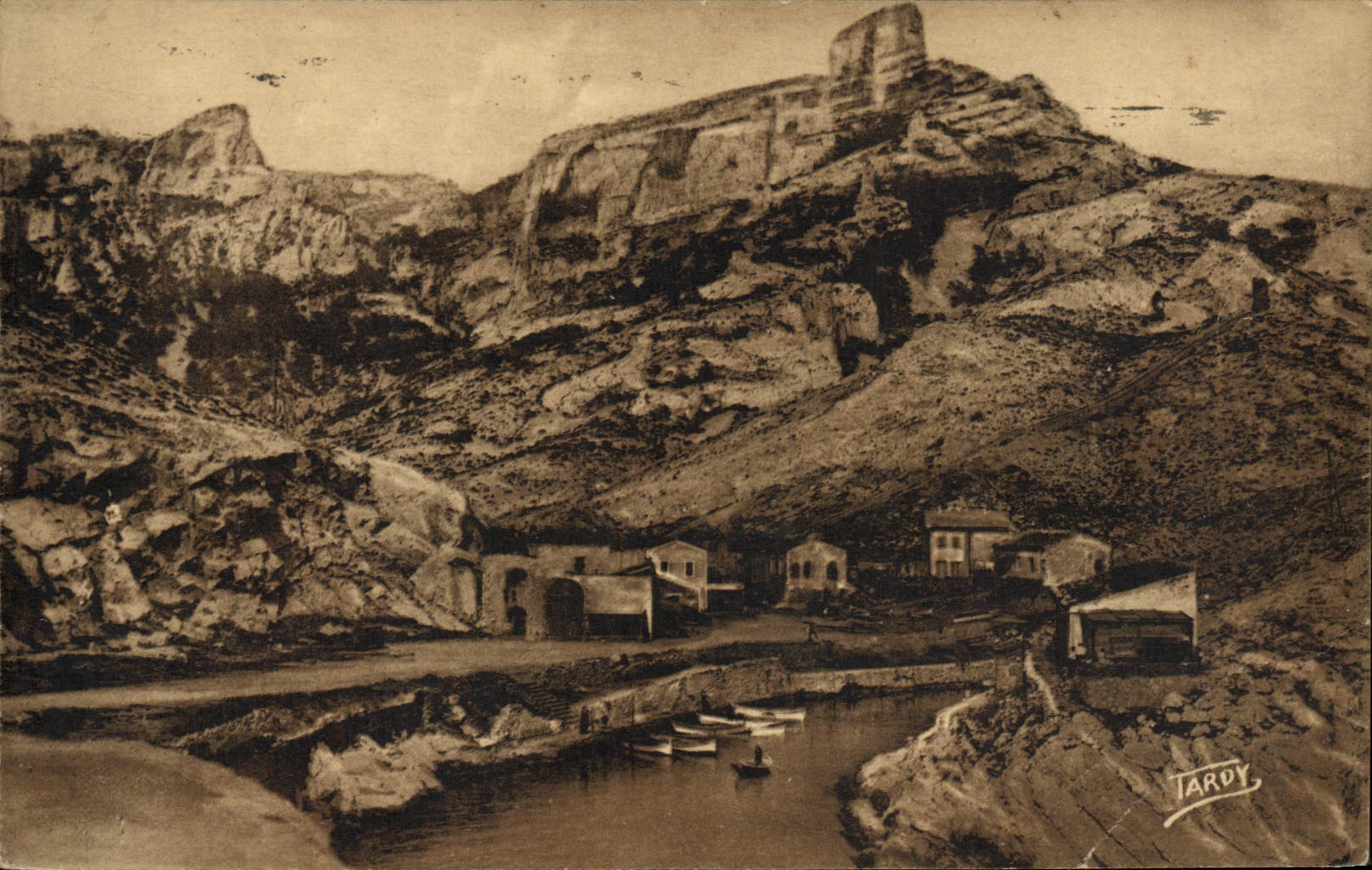 La Calanque de Cannelongue — Provence — éditée par TARDY