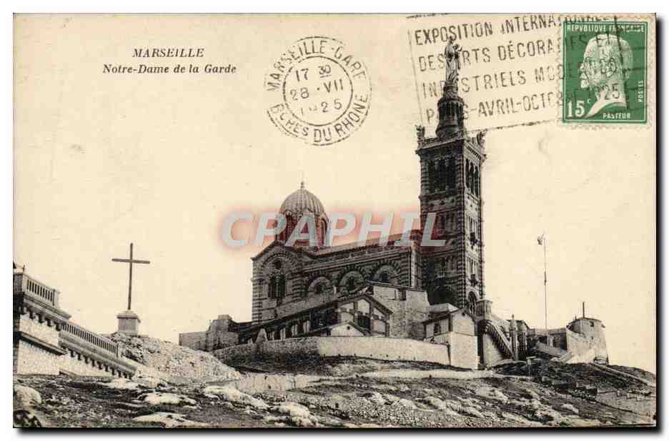 CPA Marseille Notre Dame de la Garde 