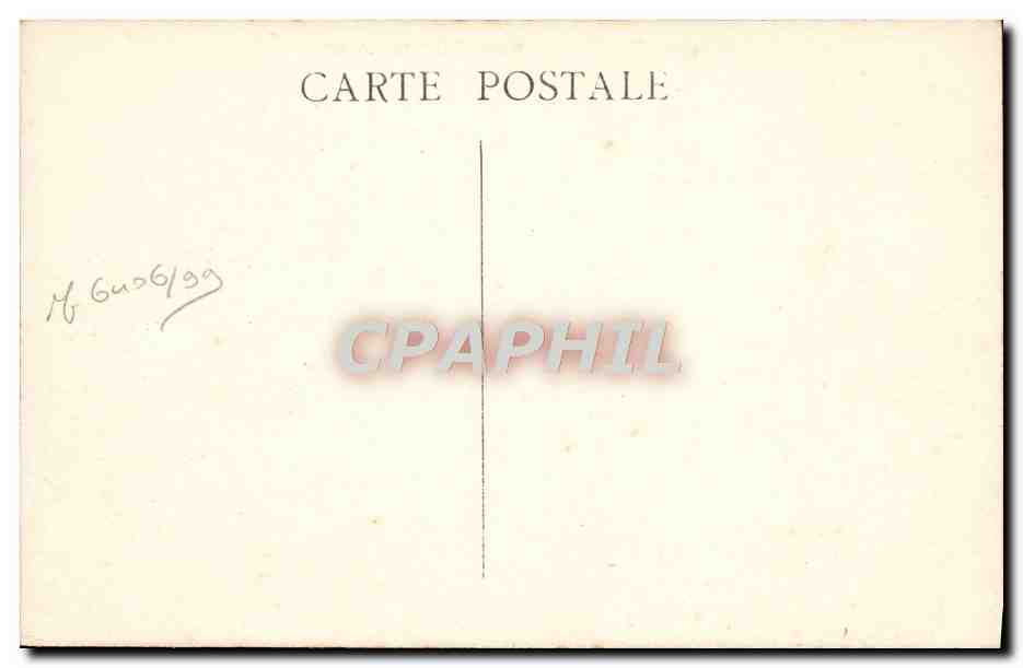 CPA Marseille Le Pont Transbordeur Bateaux — Verso