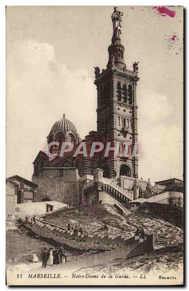 CPA Marseille Notre Dame de la Garde 