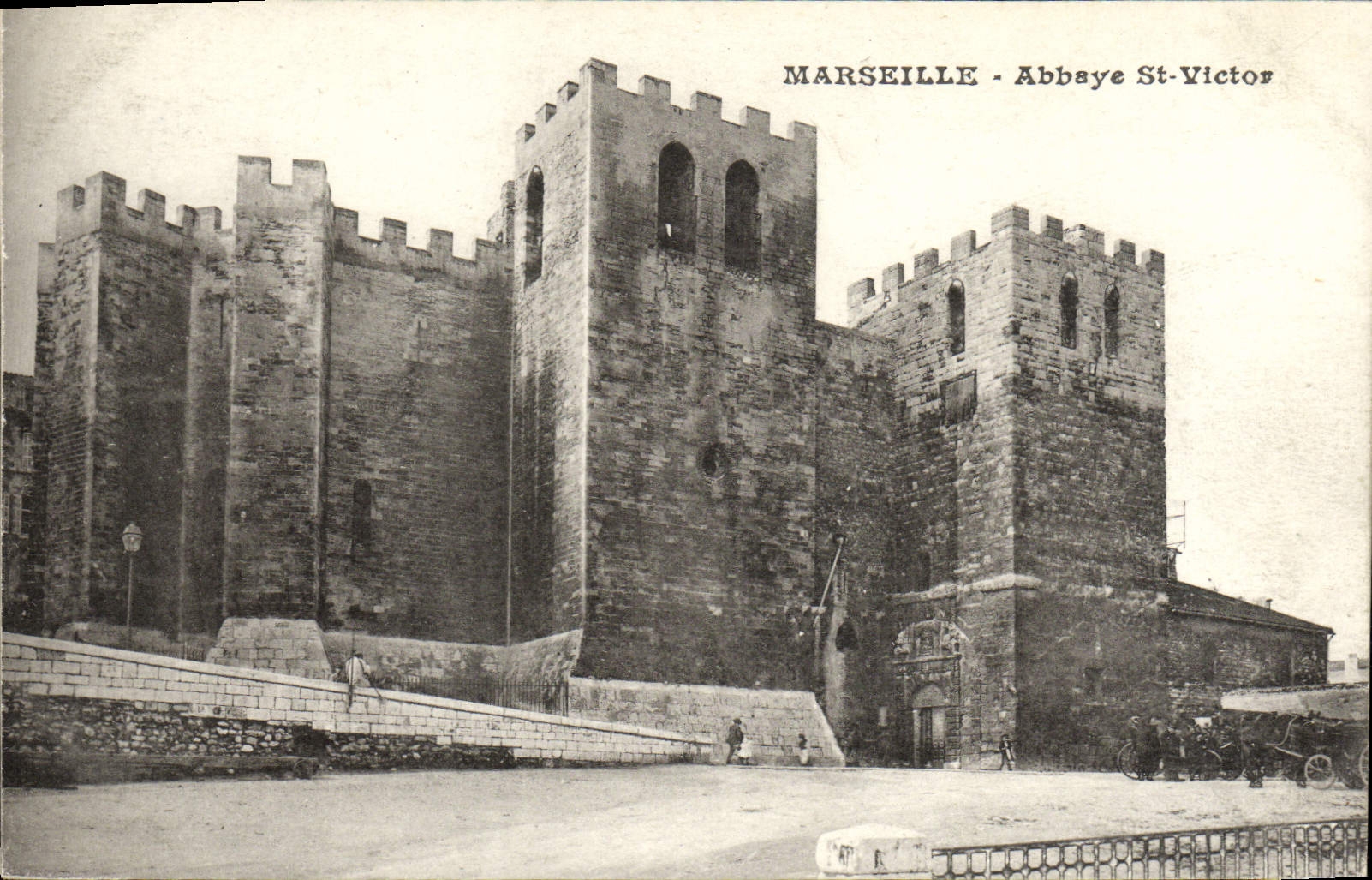 CPA Marseille Abbaye st victor