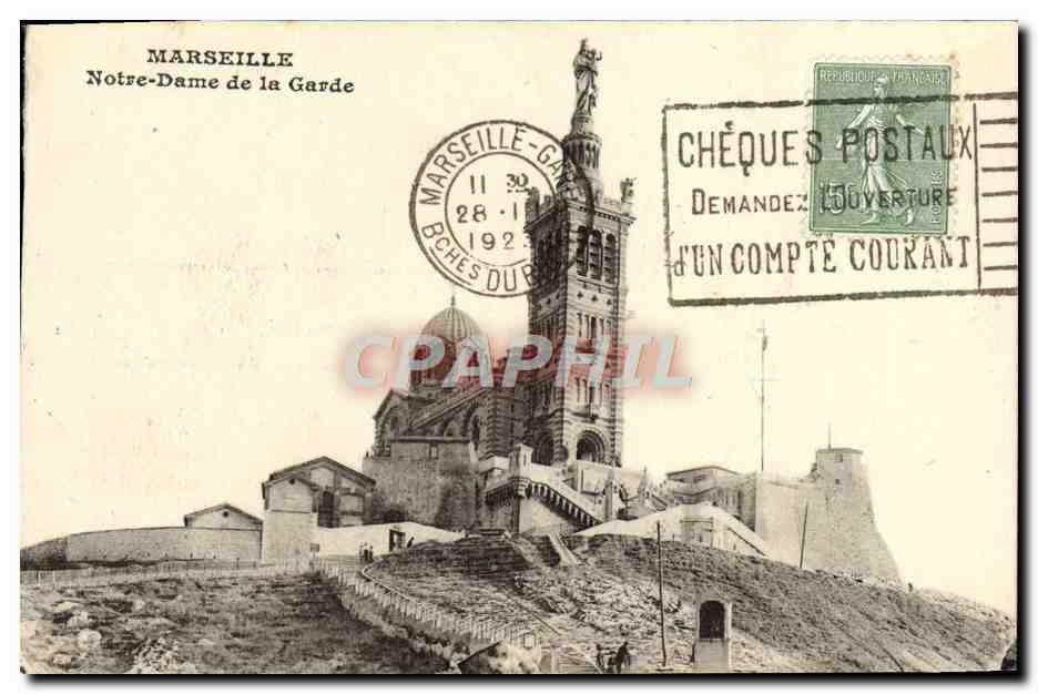 CPA Marseille Notre dame de la garde