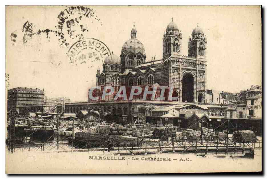 CPA Marseille La cathedrale