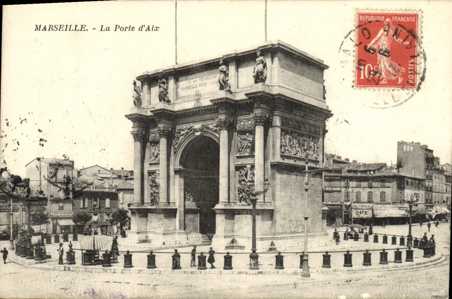 Marseille - La Porte d'Aix — éditeur inconnu, n° de série non visible
