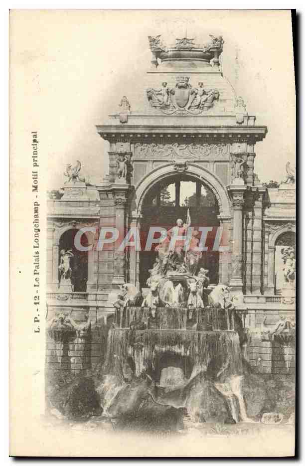 CPA Marseille Le Palais longchamp