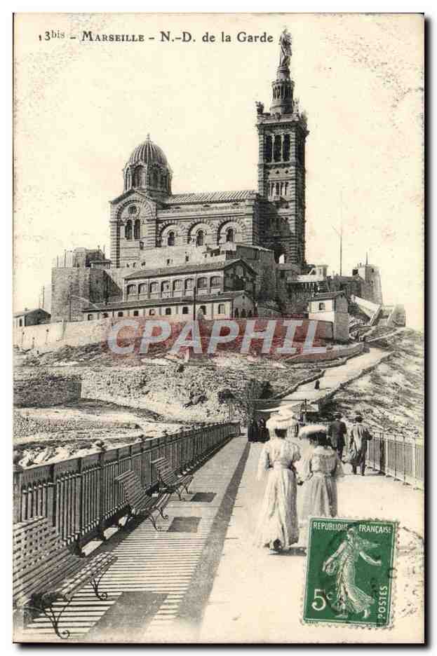 CPA Marseille ND De la Garde 