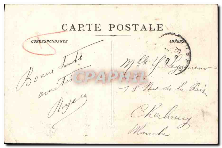 CPA Marseille ND De la Garde  — Verso