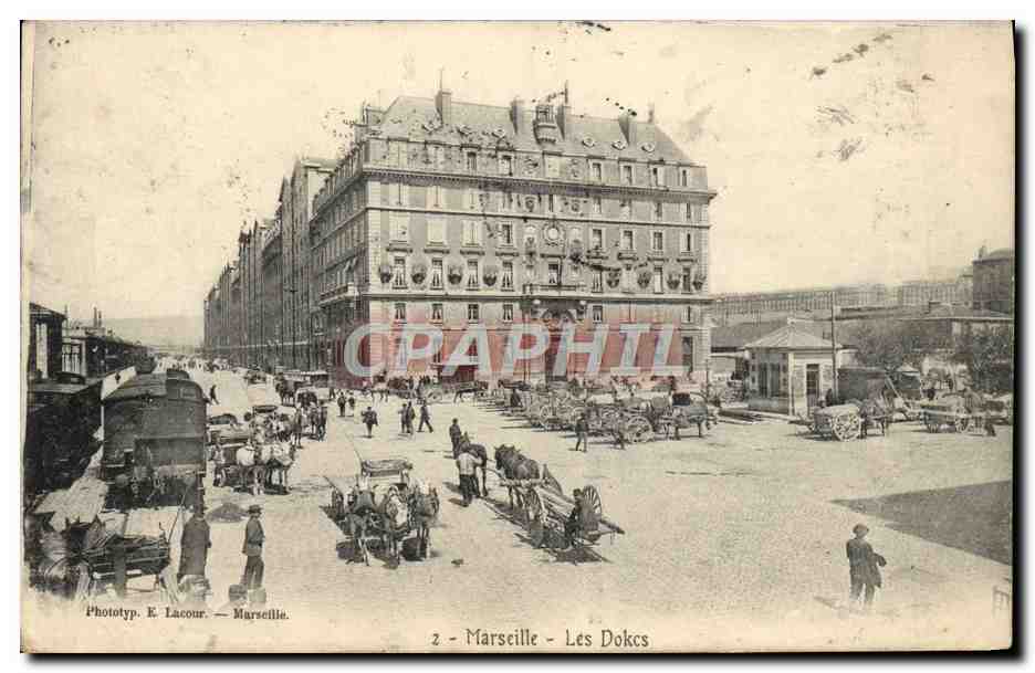 Marseille — Les Dokcs — Phototyp. E. Lacour