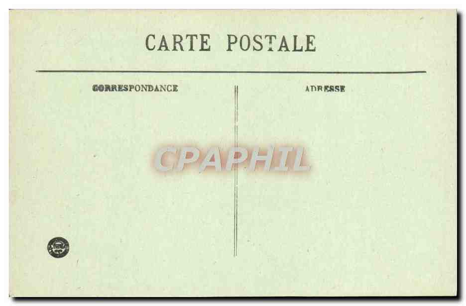 CPA Marseille de ND de la garde a l'ouest le golfe et les iles — Rückseite