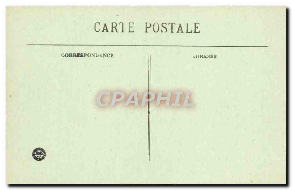 CPA Marseille ND de la Garde Les casernements et la vigie — Verso