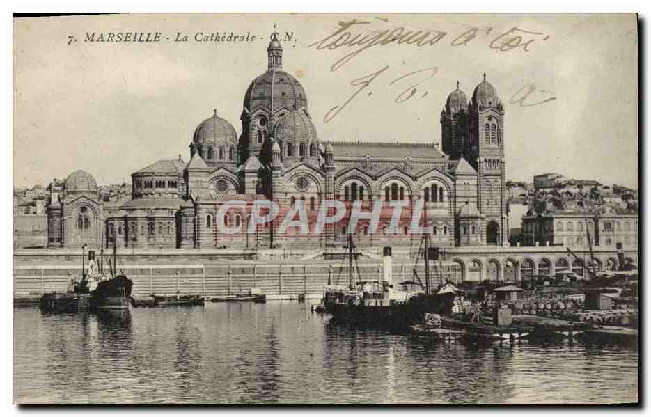 CPA Marseille La cathedrale