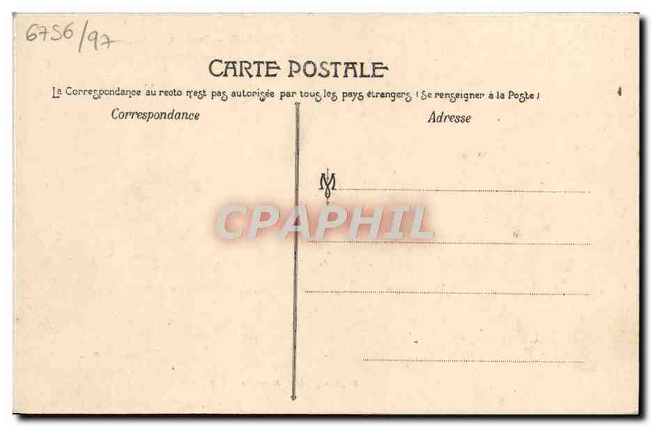 CPA Marseille Exposition coloniale 1906 porte de l'Annam Elephant — Rückseite