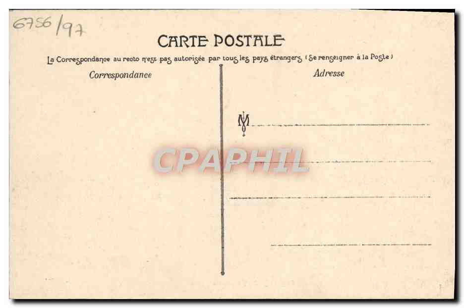 CPA Marseille Exposition coloniale 1906 pavillon du Congo — Verso
