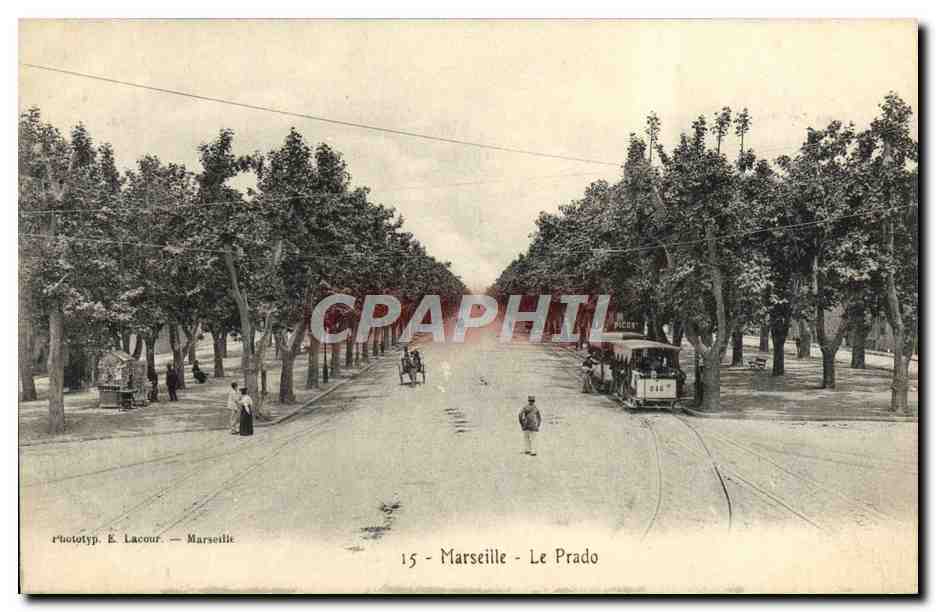 CPA Mareseille Le Prado