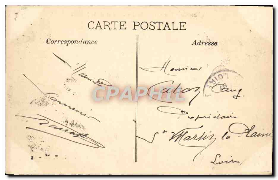 CPA Marseille vue generale des bassins de la joliette Bateaux — Rückseite