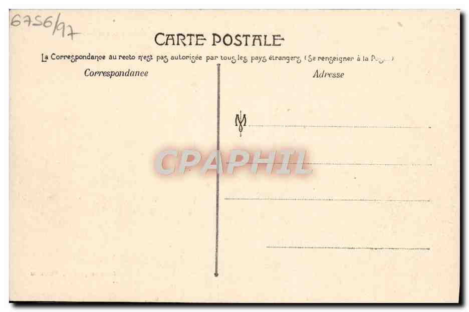 CPA Marseille Exposition Coloniale 1906 Palais de la Tunisie — Rückseite